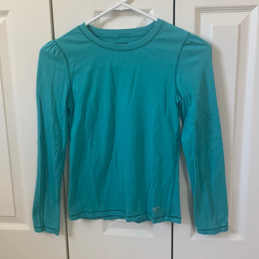 Youth large gap kids blue long sleeve